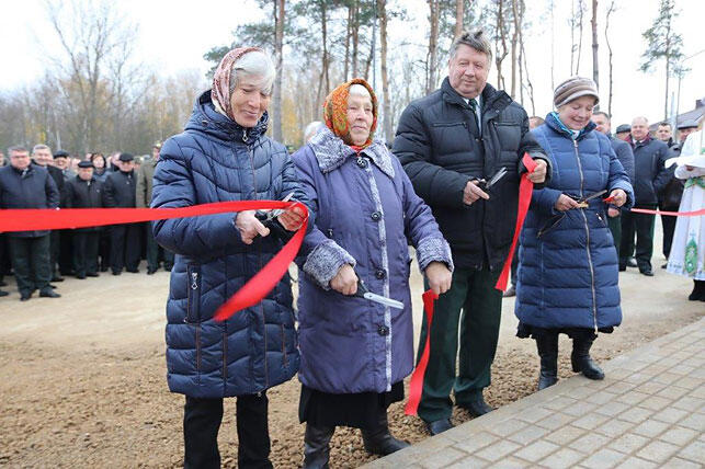 В Копыльском лесхозе открылся дендропарк